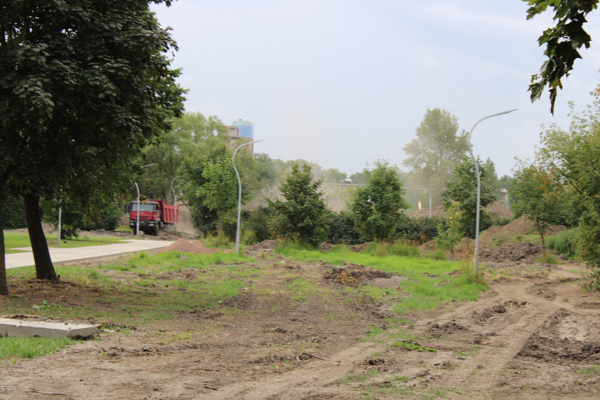 парк авиаторов санкт петербург зимой