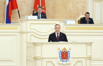 Губернатор Петербурга выступит с ежегодным отчетом в БКЗ «Октябрьский»